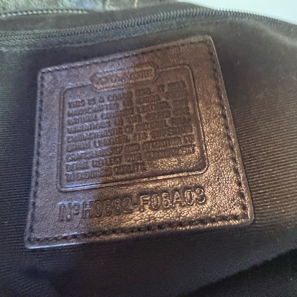 Coach Black Leather soho Hobo shoulder  Bag - Picture 6 of 10